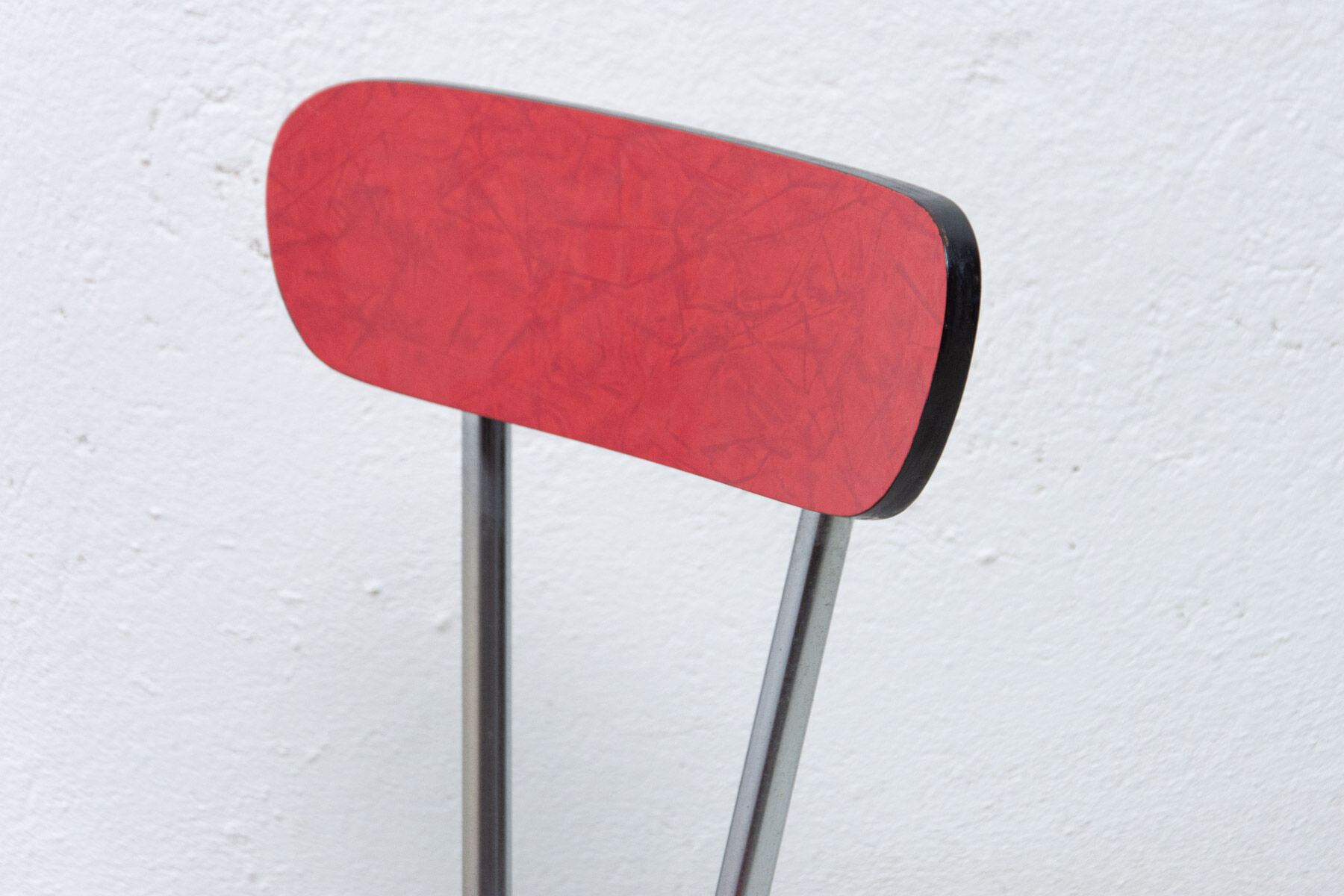 Pair of Czechoslovak colored formica cafe chairs, 1960´s