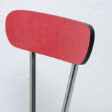 Pair of Czechoslovak colored formica cafe chairs, 1960´s