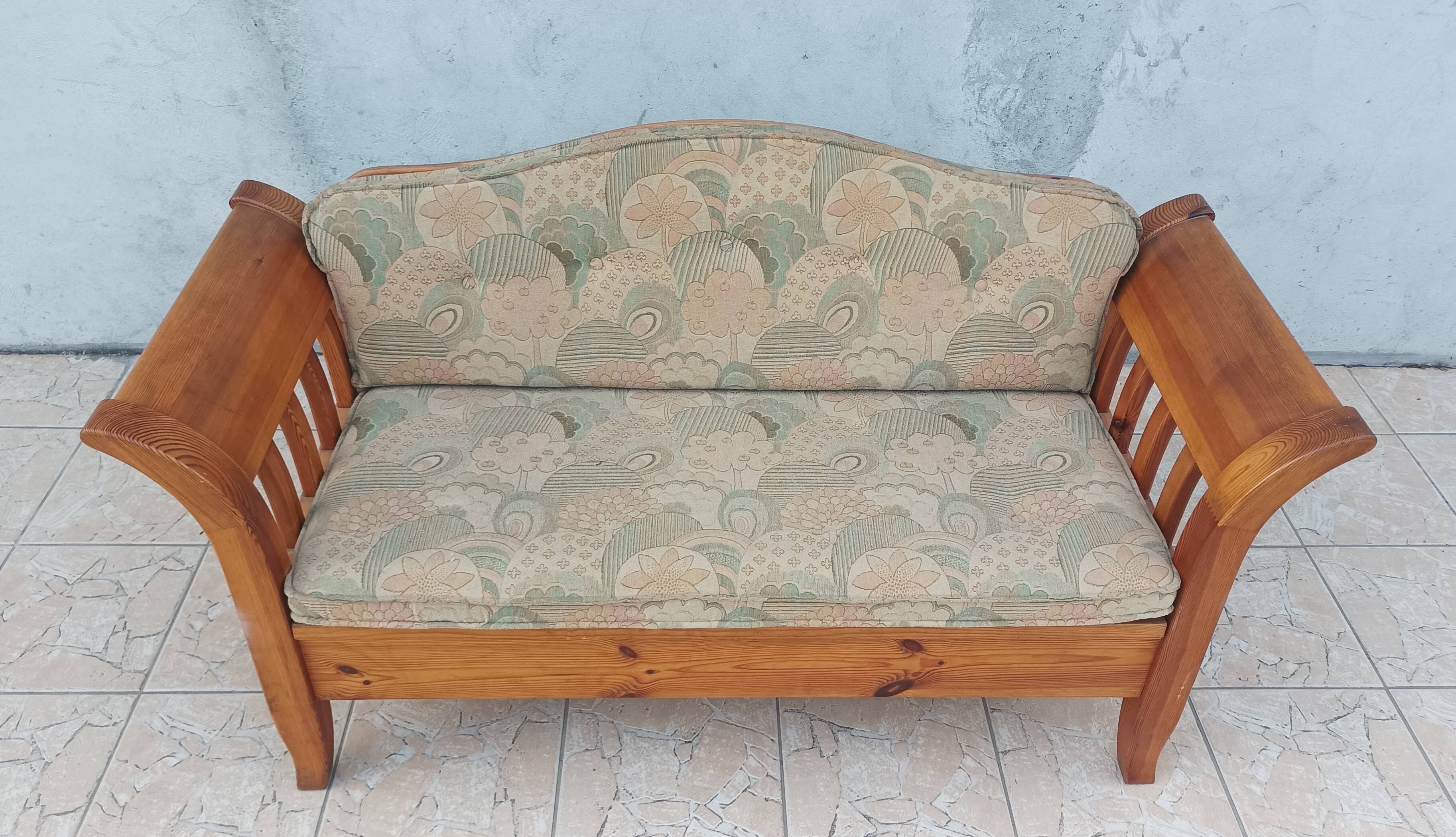 Vintage pine bench