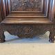 Antique Louis XV bonnetière in carved walnut – Late 18th century