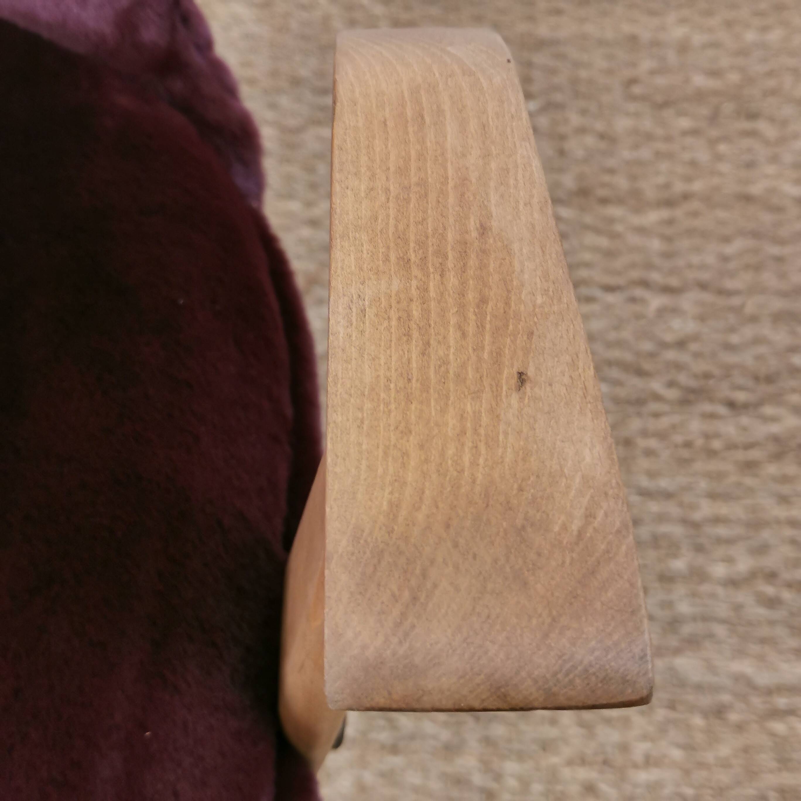 Fauteuil vintage bordeaux