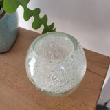 Crystal sulphide candle holder