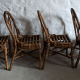 Bamboo chairs