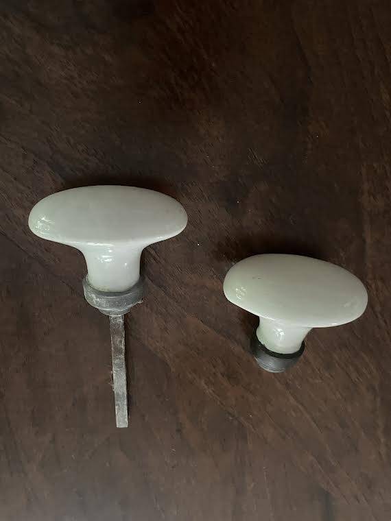 Antique door handles