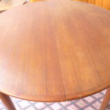 Samcom Scandinavian table in vintage teak design Denmark