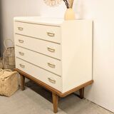 Vintage Scandinavian style chest of drawers