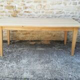 Beech farmhouse table