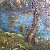 20th century french school by reboulet (?): oil on canvas