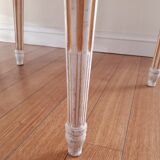 Two Louis XVI Jacob style chairs early 20th