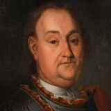 Portrait d’un homme en armure du 18ème siècle