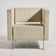 Kinnarps leather armchair