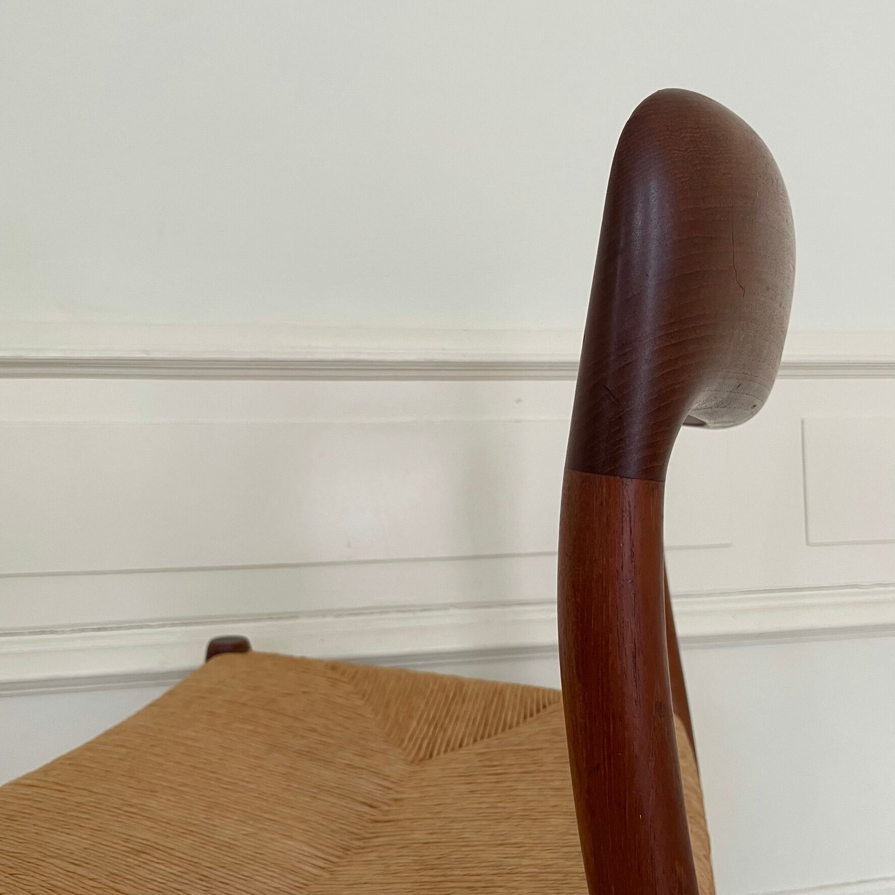 Set 4 chairs by Niels Otto Møller 1960