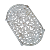 Cast iron underside