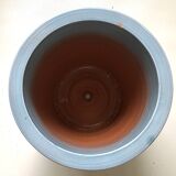 Blue ravel pot