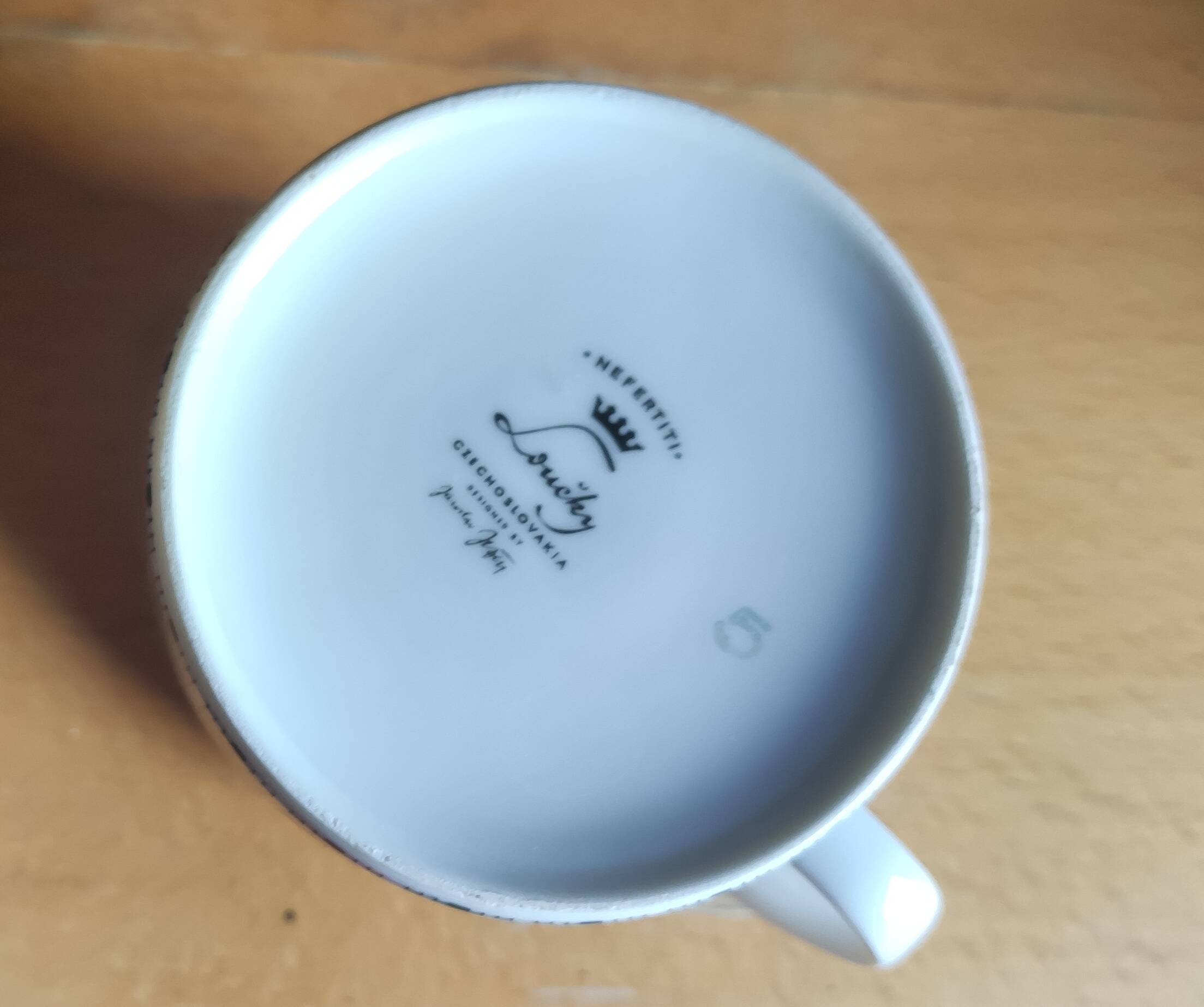Vintage tea service, Nefertiti,