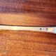Large serving spoon in very old sterling silver