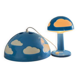 Bedside lamp and pendant lamp skojig