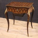 19th Century Napoleon III Inlaid Sewing Table