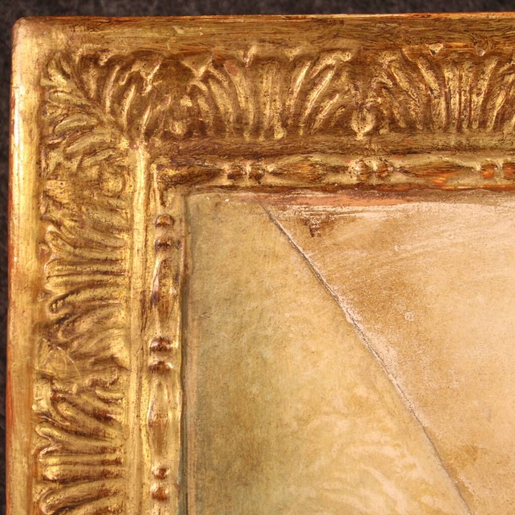 Bas-relief terracotta in terra di Signa stamped and numbered