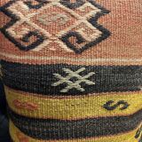 Housse de coussin lombaire en laine