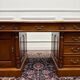 Classic English Desk Brown Leather