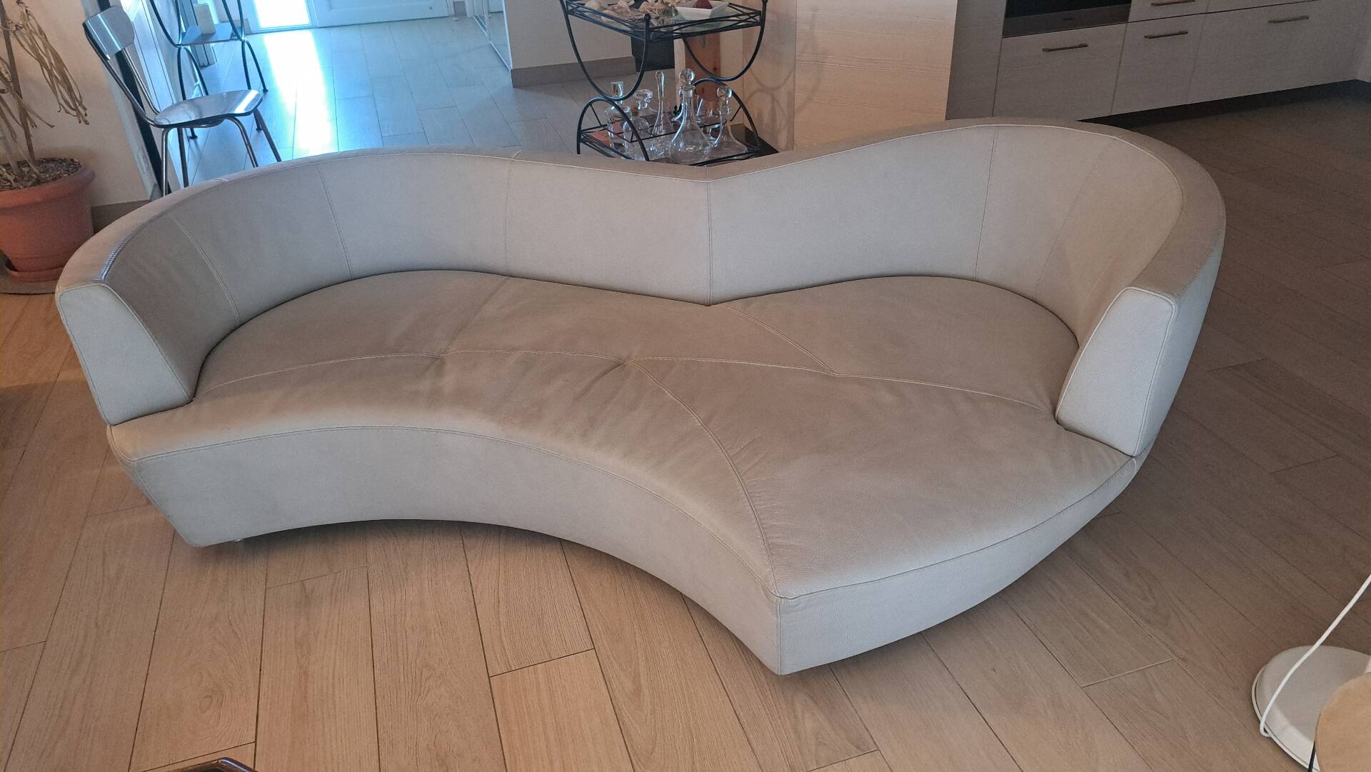 Canapé en cuir Roche Bobois