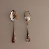 100-piece silver-plated cutlery set, tableware and serving set