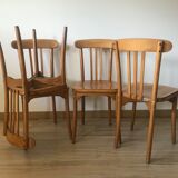 Chaises bistrot luterma avec système monobloc