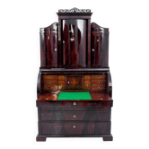Antique secretary desk, Northern Europe, mid-19th century.