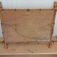 Miroir bambou ancien vintage