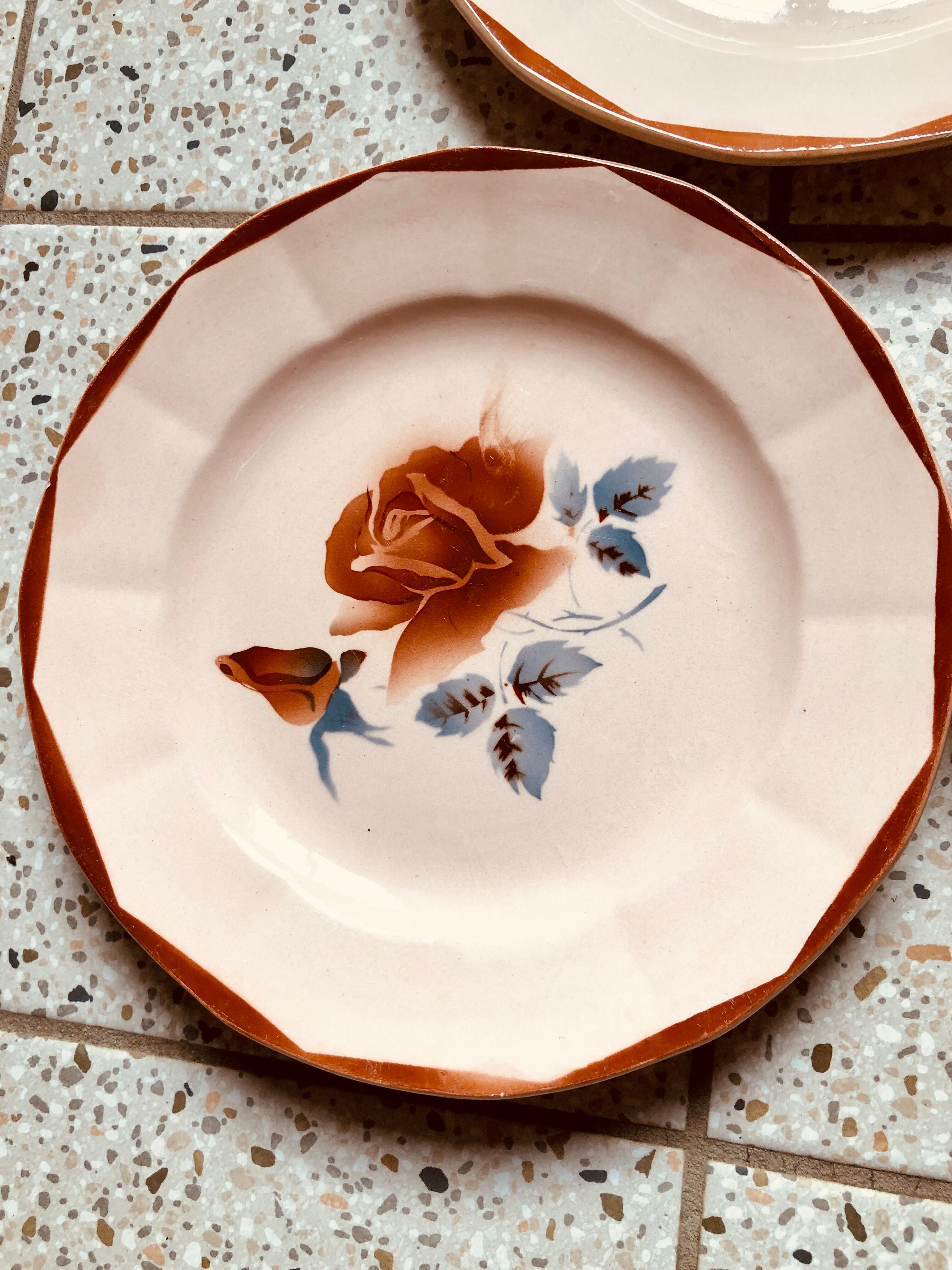 Dessert plates Sarreguemines