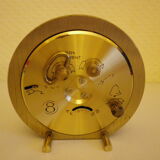 Uti clock from France - brass and lacquer - 1950s/1955