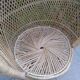 Pair of Emmanuelle rattan armchairs