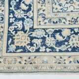 9x12 Antique 57s Classic Pattern Blue Persian Area Rug, 282x385Cm