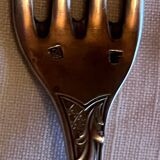 Pair of LXV style silver metal cutlery