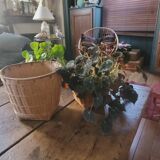 Set of 2 70s planters