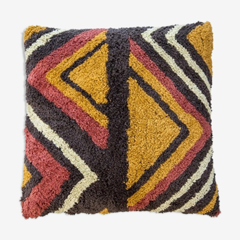 Colorful and geometric ethnic cushion cover 50x50
