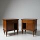 Pair of Italian bedside tables from the mid-20th century.