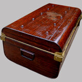 Painted metal case