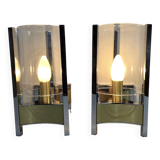 Sciolari – Pair of triangle wall lights