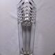 Vase en cristal taillé style art déco