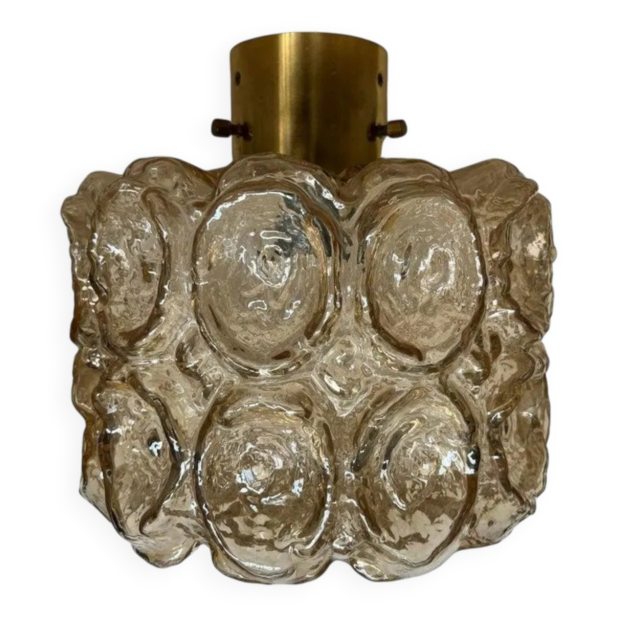 MidCentury Rare Ceiling Flush Mount Limburg, Helena Tynell, Germany, 1960s