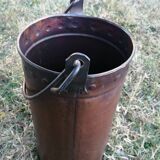 Old copper bucket