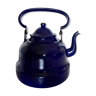 Midnight blue enamelled kettle