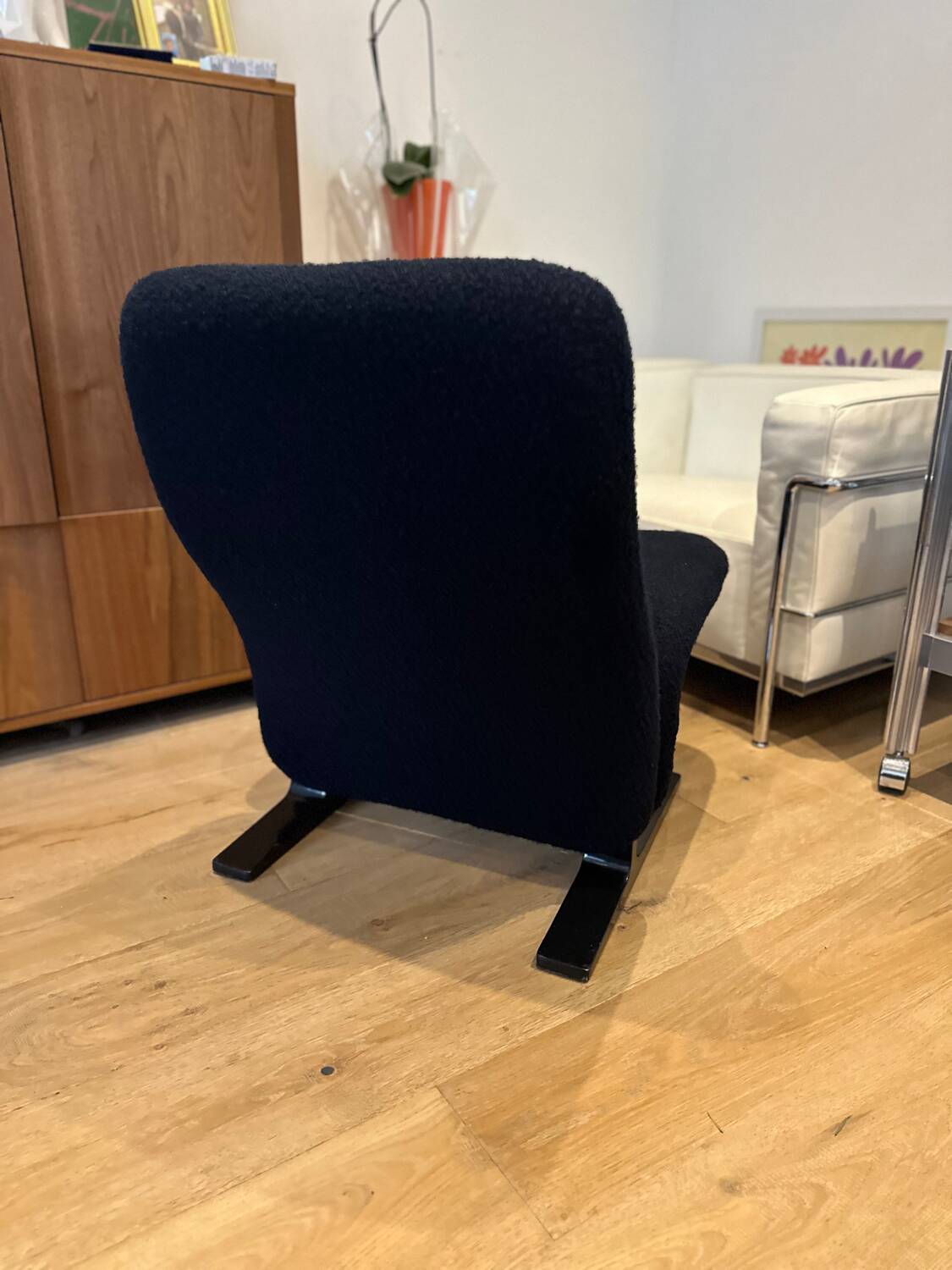 Pierre Paulin Concorde armchair in new terry fabric