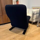 Pierre Paulin Concorde armchair in new terry fabric