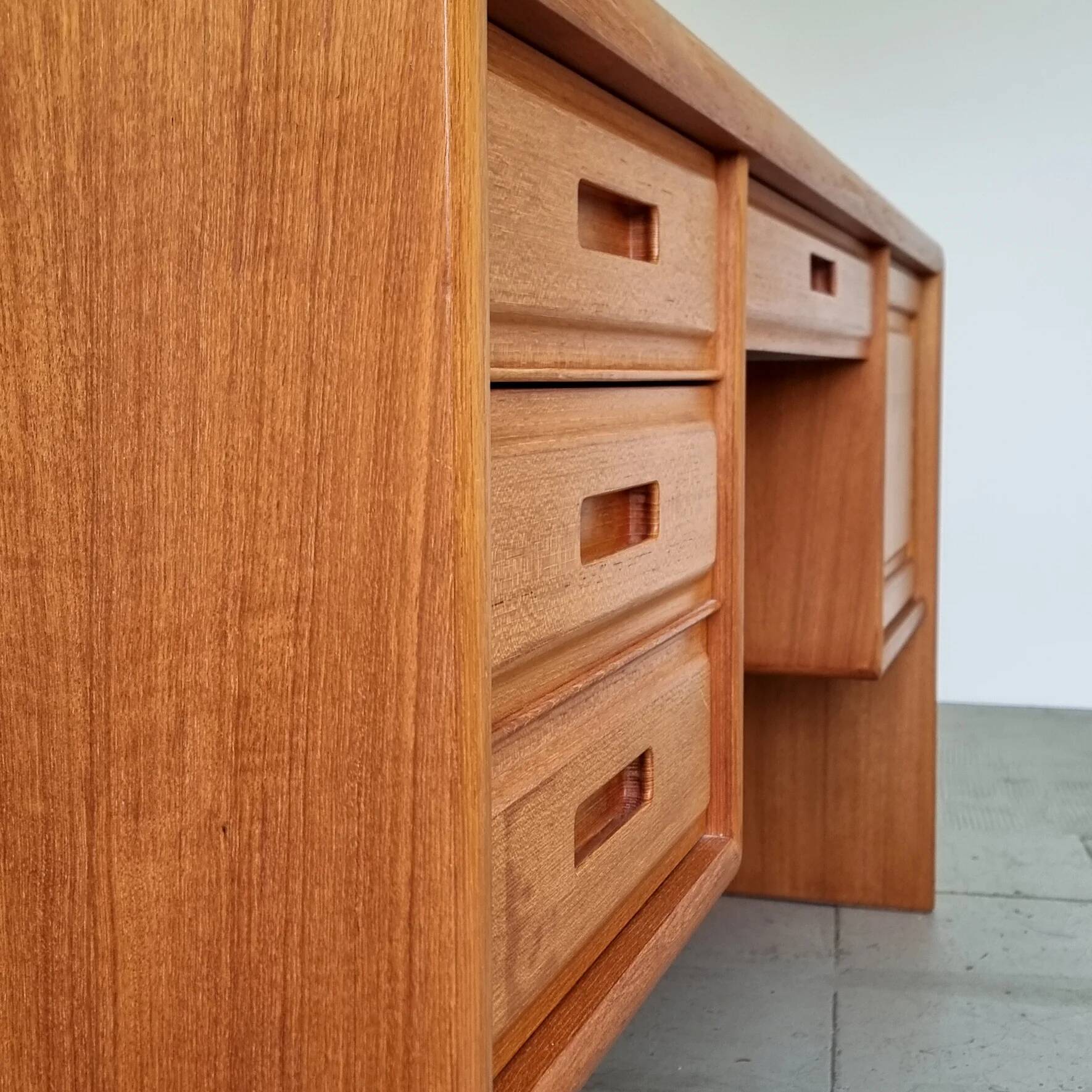 Scandinavian style teak desk