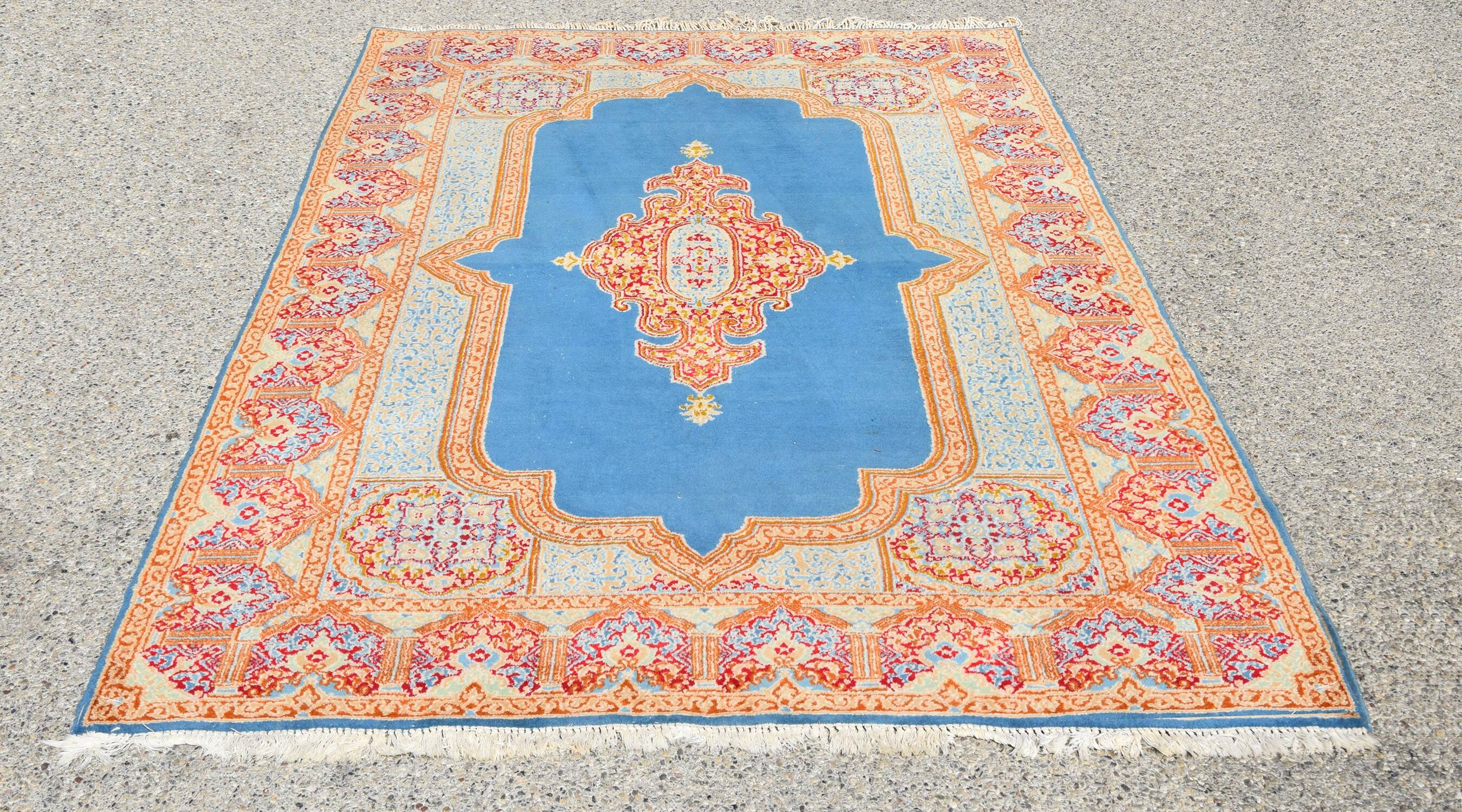 Oriental Persian Iran Kirman rug: 1.84 x 2.86 meters