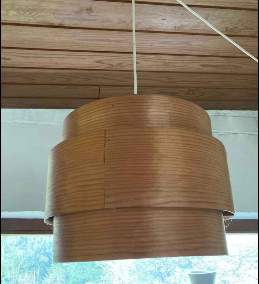 Scandinavian suspension lamp by Hans Agne Jakobsson for Markaryd