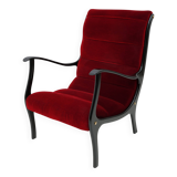 Ezio Longhi Mid-Century Modern Italian Mitzi Armchair for Elam, 1950s